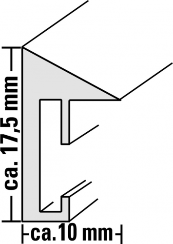 SANTA CRUZ, fotografia 7x10 cm, rám 10x15 cm, oceľová