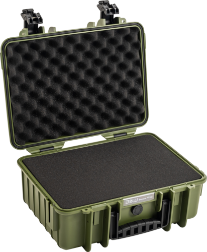 B&W Outdoor Cases BW Outdoor Cases Type 4000 / Bronze green (pre-cut foam) B&W Outdoor Cases BW Outdoor Cases Type 4000 / Bronze green (pre-cut foam)