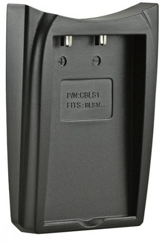 Jupio Ladegerätplatte auf Single- oder Dual-Ladegerät für Olympus BLS1/ BLS5/ BLS50