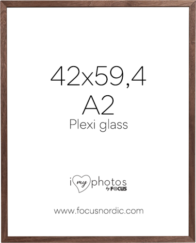 Focus Soul Walnut veneer 42X59,4 (A2) Plexi