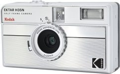 Kodak EKTAR H35N Camera Striped Silver