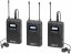 BOYA BY-WM8 PRO-K2 UHF Kabelloses Mikrofonsystem (2 Sender + 1 Empfänger)