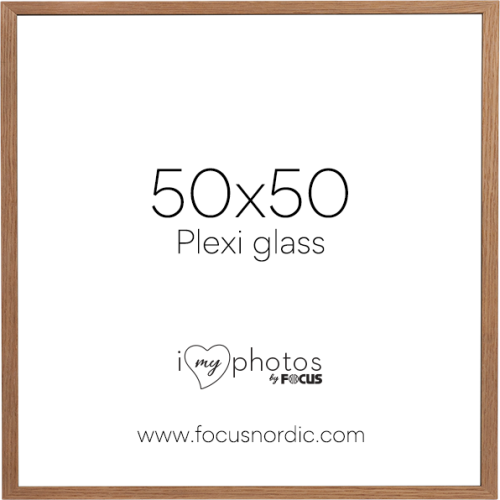 Focus Soul Oak veneer 50X50 Plexi