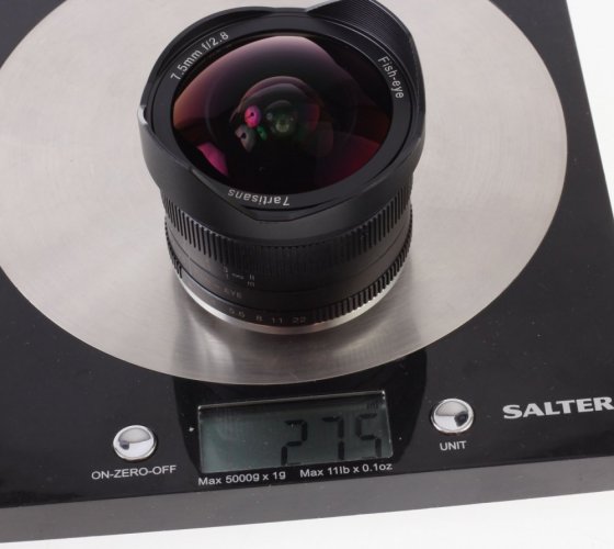 7Artisans 7,5mm f/2,8 Fisheye pro Fujifilm X