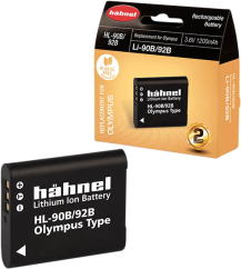 Hähnel HL-90B, Olympus Li-90B 1200mAh, 3.6V, 4.3Wh