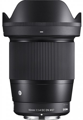Sigma 16mm f/1,4 DC DN Contemporary pre Canon EF-M