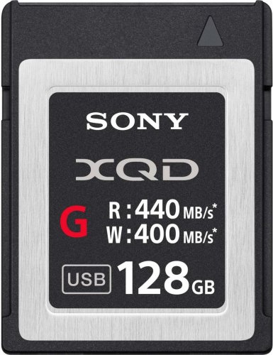 Sony XQD sér+F2328:F2425ie G 128GB, QDG128E-R