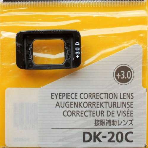 Nikon DK-20C + 2,0D dioptrická korekčná šošovka