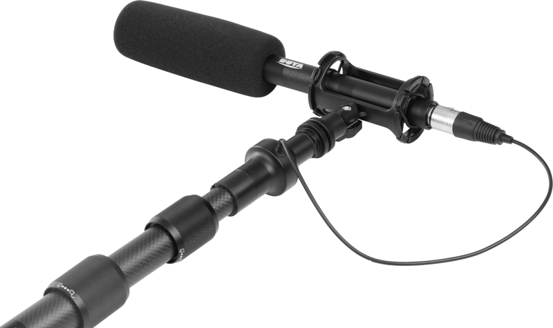 Boya BY-PB25 / Universal Carbon fiber boom pole with XLR cable (2.5M) Boya BY-PB25 / Universal Carbon fiber boom pole with XLR cable (2.5M)