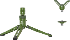 Sirui Table Tripod / Low Angle Monopod Feet & V-Shape Gun Pedal Version Green