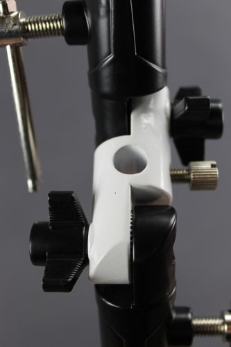 forDSLR hliníkový dvoukloubový držák blesku a deštníku