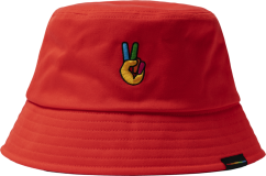 Polaroid Bucket Hat Red