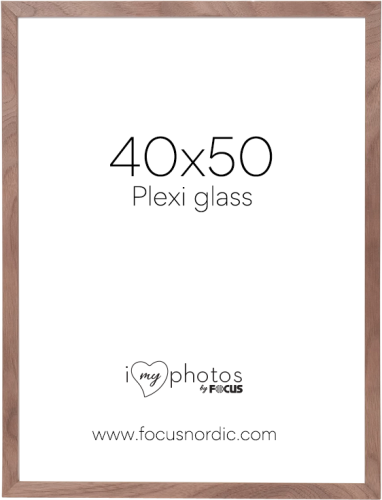 Focus Soul Walnut veneer 40x50 Plexi