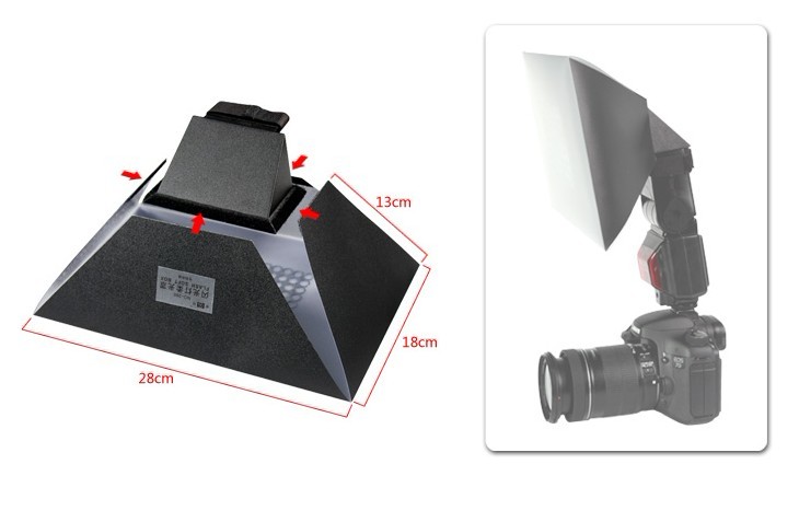 Difuzér pro systémový blesk 280 x 180mm (PD4)