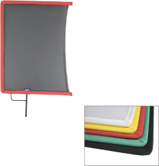 Kupo KT-2436ODBB 24"x 36" Open End Flag Frame - Double Black Bobbin Net