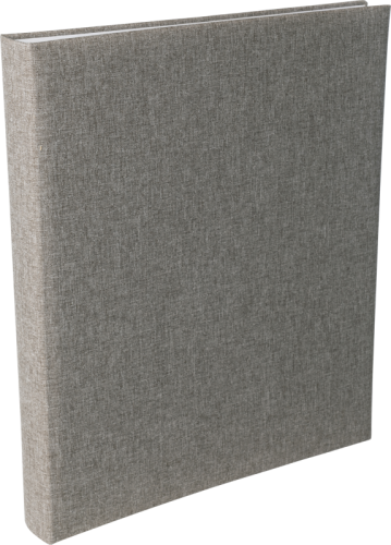 Focus Base Line Canvas Ringbinder Brown