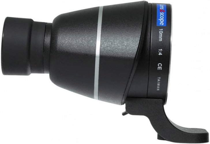 Lens2scope Canon EF (-S) rovný, čierny