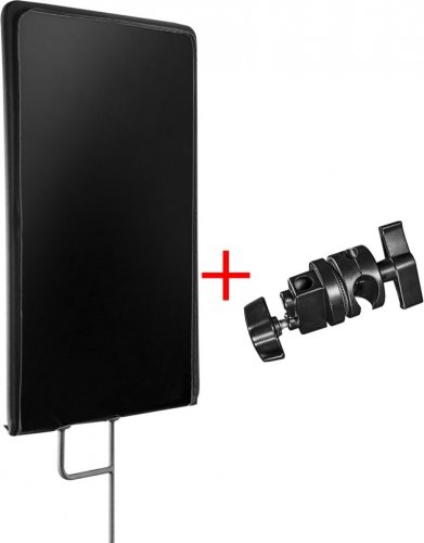 Walimex pro 4in1 Reflector Panel 75x90cm + clamp