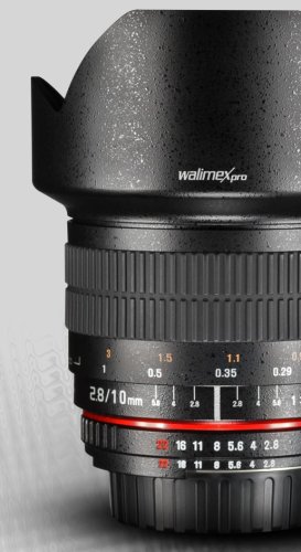 Walimex pro 10mm f/2,8 APS-C Objektive für Sony E