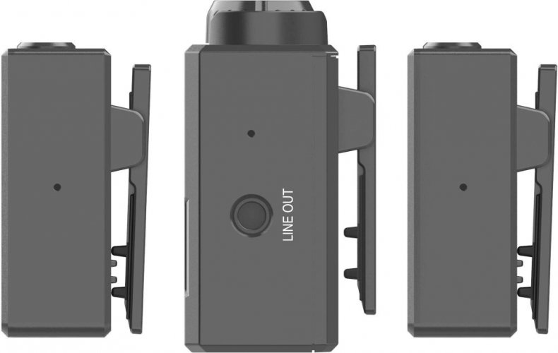 Hollyland LARK 150 Kompaktný digitálny bezdrôtový mikrofónový systém pre 2 osoby (2,4 GHz, čierny)