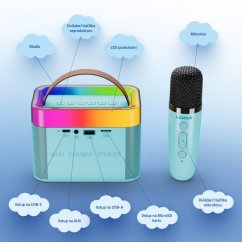 Karaoke set Lamax KaraokeKid1 Blue