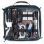 Tenba Tools-Series Cable Duo 8 Pouch | Interior 22 × 20 × 4 cm | Water-Resistant Exterior | Panel for Cables, Batteries, Small Items | Blue