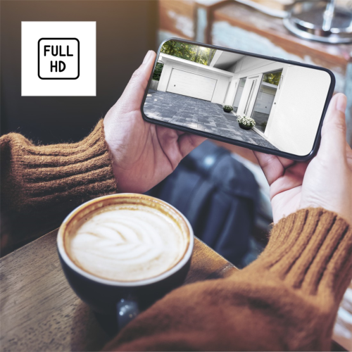 Chytrá venkovní WiFi kamera Hama, noční vidění, Full HD