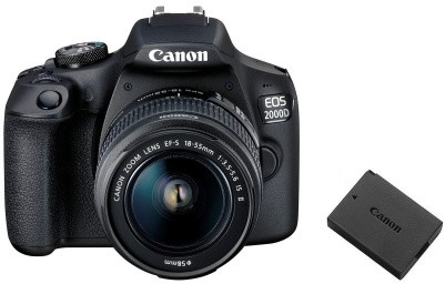 Canon EOS 2000D + 18-55 IS + LP-E10