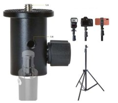 Stativový adaptér čepu 16mm s hlavou (CP7)