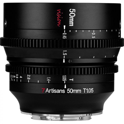 7Artisans Vision 50mm T1,05 (APS-C) pre Fuji X