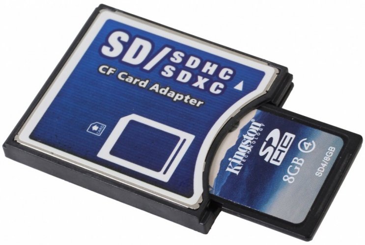 B.I.G. adaptér SD na CF pamäťovú kartu