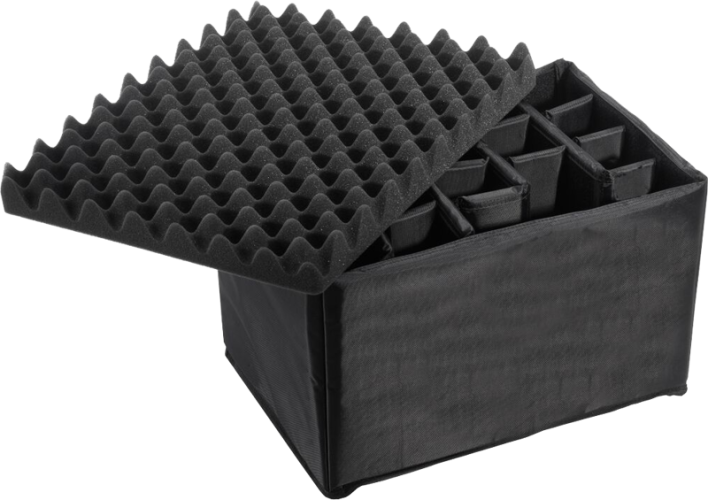 B&W Outdoor Cases BW Outdoor Cases Type 5500 / Black (divider system)