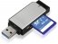 Hama čtečka karet USB 3.0 SD/microSD (stříbrná)