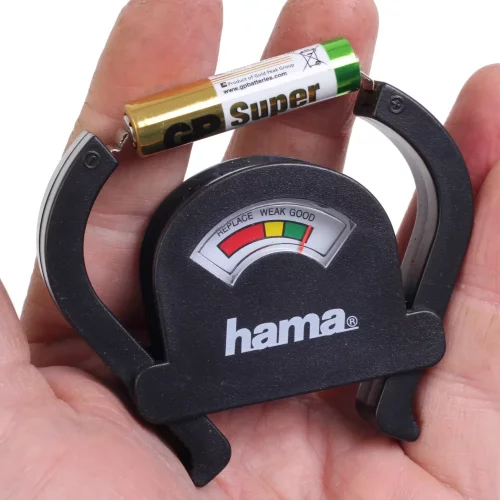 Hama Rechargeable Battery/Battery Tester