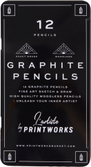 Printworks Color Pencils Graphite12 pcs