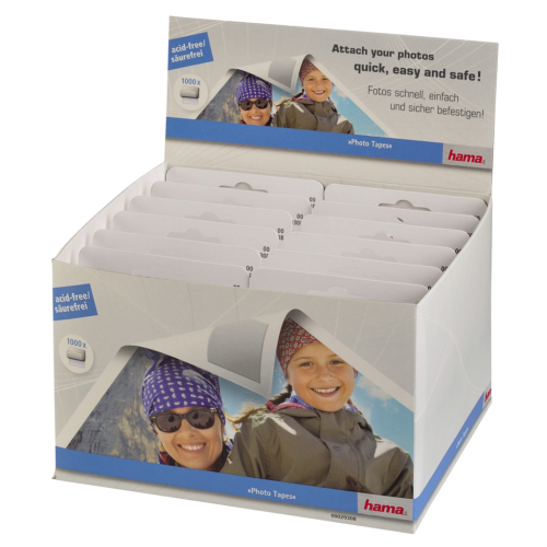 Oboustranné fotografické štítky Hama, 1000 ks