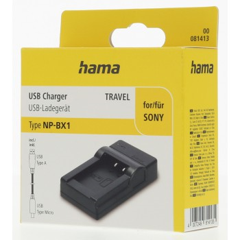Hama USB foto nabíjačka pre Sony NP-BX1