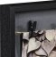 CAVO 29,5x36,5 cm s 8 štipcami, čierna