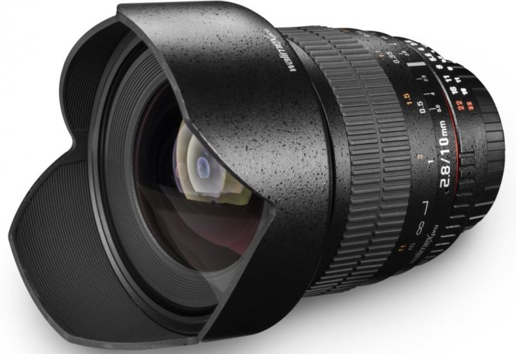 Walimex pro 10mm f/2,8 APS-C Objektiv für Canon EF-S