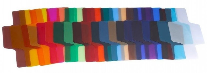 forDSLR 20 Stücks Farbfilter für Farbkorrekturen und Effekte
