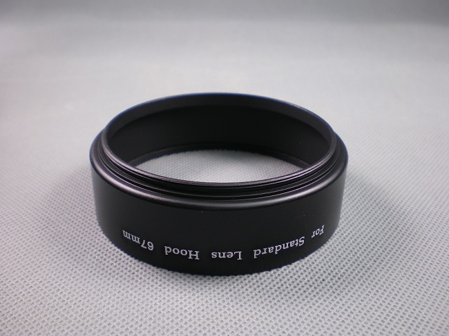 forDSLR kovová sluneční clona 39mm