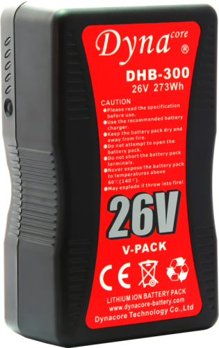 Dynacore V-Mount Battery DHB-300 273Wh 26V