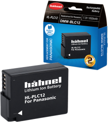 Hähnel HL-PLC12, Panasonic DMW-BLC12 7.2V, 1000mAh, 7.2Wh