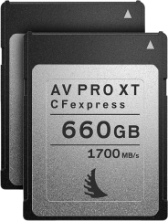 Angelbird CFexpress AV PRO XT (Match Pack Canon EOS C300 MK3 | C500 MK2) (R1700) 660GB | 2 PACK