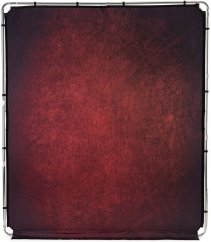 Manfrotto EzyFrame Vintage pozadí s rámem 2x2,3m Crimson