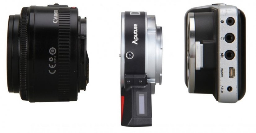 Aputure DEC adaptér z bajonetu Olympus MFT na Canon EF