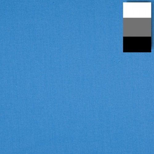 Walimex Stoffhintergrund (100% Baumwolle) 2,85x6m (Lichtblau)