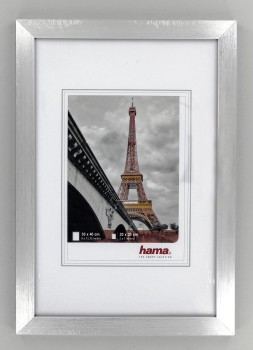 PARIS, fotografia 20x28 cm, rám 30x40 cm, strieborný