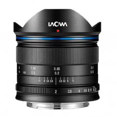 Laowa 7.5mm f/2 Standard Edition Schwarz Objektiv für MFT