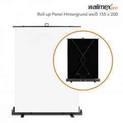 Walimex pre Roll-up pozadie 155x200cm biele